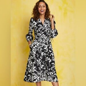 Talbot’s cotton butterfly dress, size 8